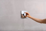 HANSGROHE ShowerSelect Comfort E Thermostat Fertigmontageset UP Chrom für 2 Verbraucher