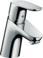HANSGROHE Focus Einhebel-Waschtischmischer DN15 für offene Heißwasserbereiter, chrom
