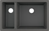 HANSGROHE Unterbauspüle S510-U635 GS 180x450 SilicaTec Graphitschwarz