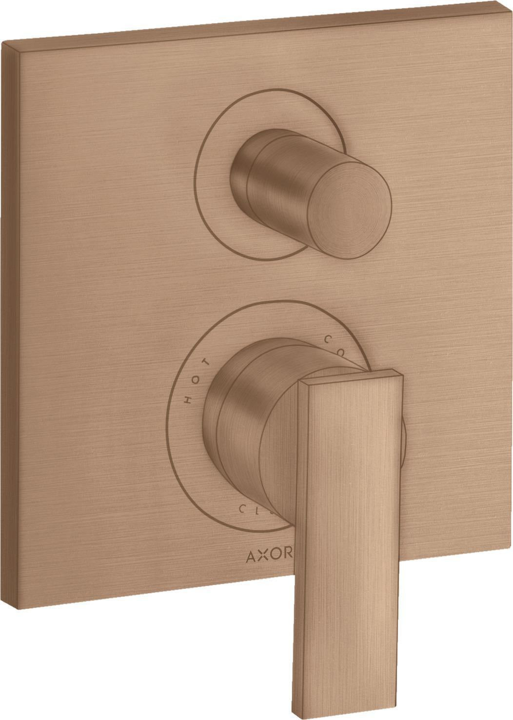 AXOR Citterio UP Wannenmischer – Wandmontage, Chrom, mit Umsteller