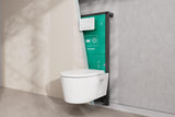 HANSGROHE iFrame Original S Betätigungsplatte – 2-Mengen-Spülung, Chrom, mechanisch
