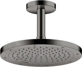 AXOR Kopfbrause 245 1jet EcoSmart Chrom – 245 mm Rain Strahl für Wand- und Deckenmontage