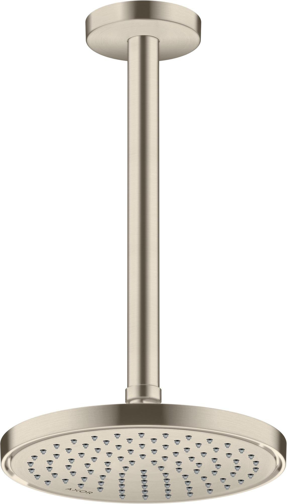 AXOR Kopfbrause 220 1jet chrom – Rain-Strahl, 220 mm, Wand- oder Deckenmontage
