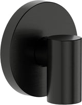 Hansgrohe FixFit Fine S Wandanschluss mit Rückflussverhinderer, 1/2 Zoll, schwarz