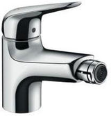 HANSGROHE Novus Einhebel-Bidetmischer DN 15 mit Zugstangen-Ablaufgarnitur, chrom