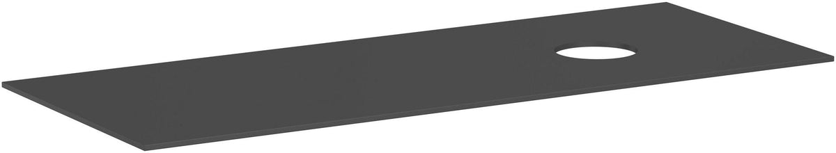 HANSGROHE Xevolos E Konsole 1370 mm mit Ausschnitt rechts – ohne Hahnloch, matt