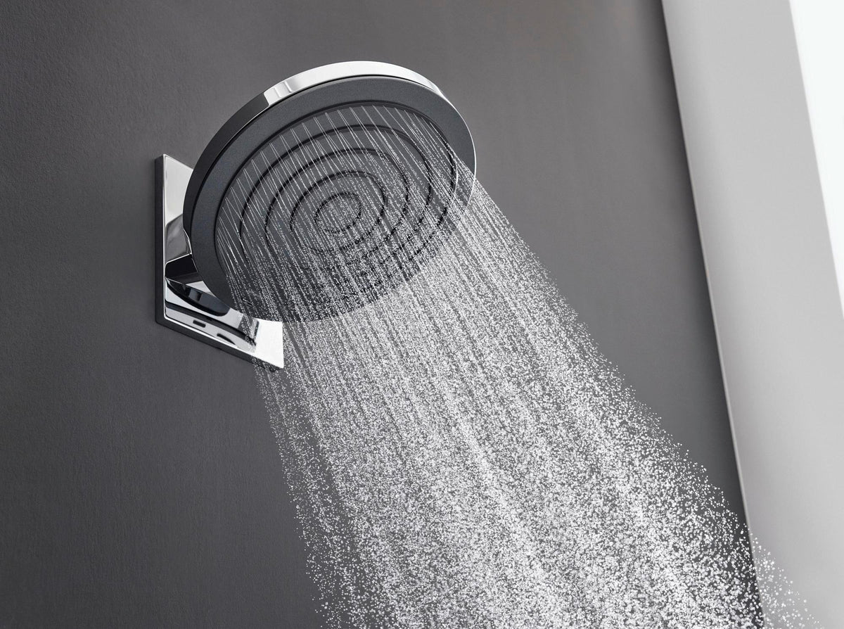 HANSGROHE PULSIFY 260 2jet Kopfbrause mit Wandanschluss, Chrom – PowderRain & Intense PowderRain