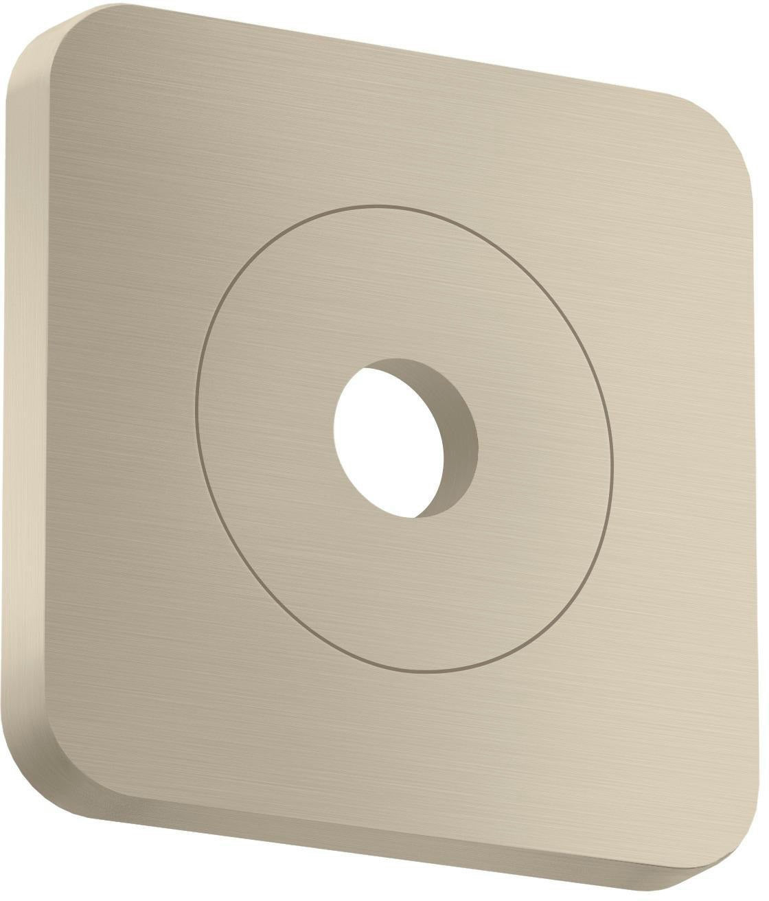AXOR Citterio C Wandrosette 120x120 mm softsquare Chrom – Hochwertige Metall-Rosette für die Wandmontage