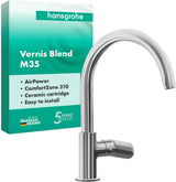 HANSGROHE HG EHM-Spültischmischer VERNIS Blend 260 M35, 1jet chrom – ComfortZone 210, schwenkbar