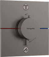 HANSGROHE ShowerSelect Comfort E Thermostat Fertigmontageset UP Chrom für 2 Verbraucher