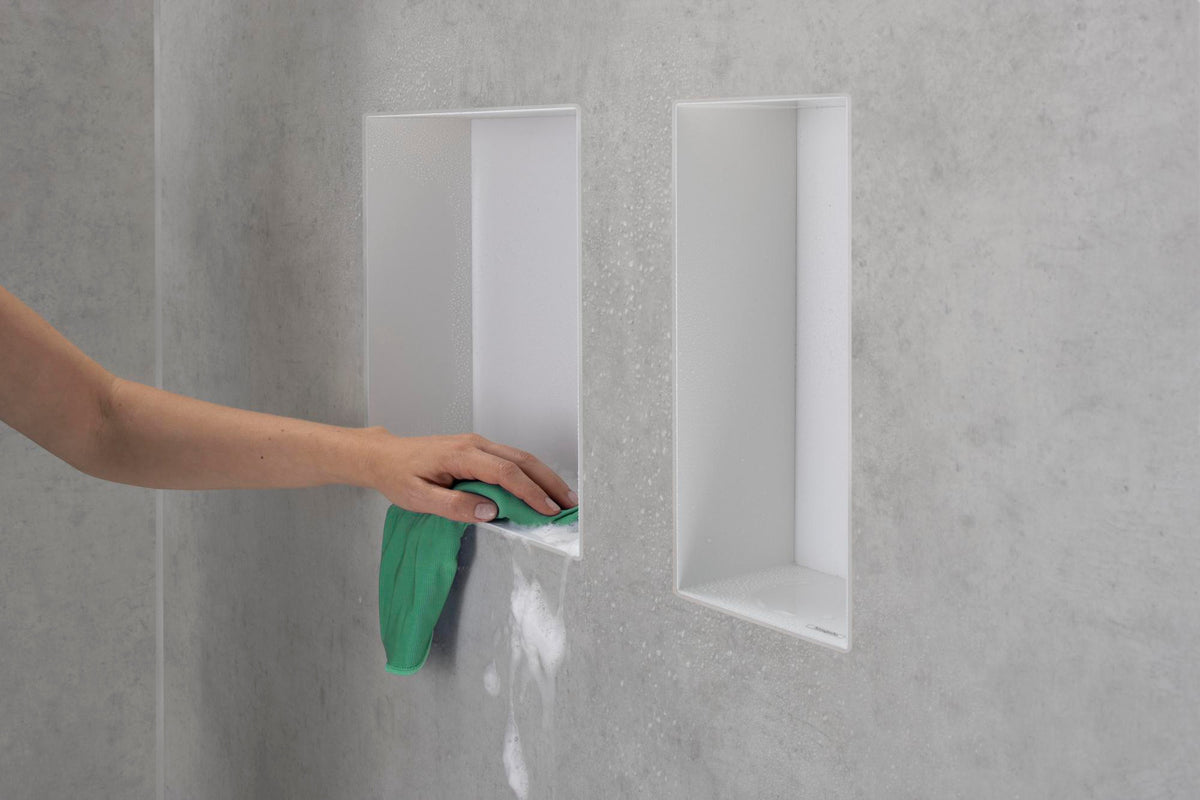 HANSGROHE XtraStoris Minimalistic Wandnische rahmenlos mattschwarz 300x150x100 mm