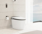 HANSGROHE AddStoris Papierrollenhalter ohne Deckel – Chrom, Wandmontage, verdeckte Befestigung