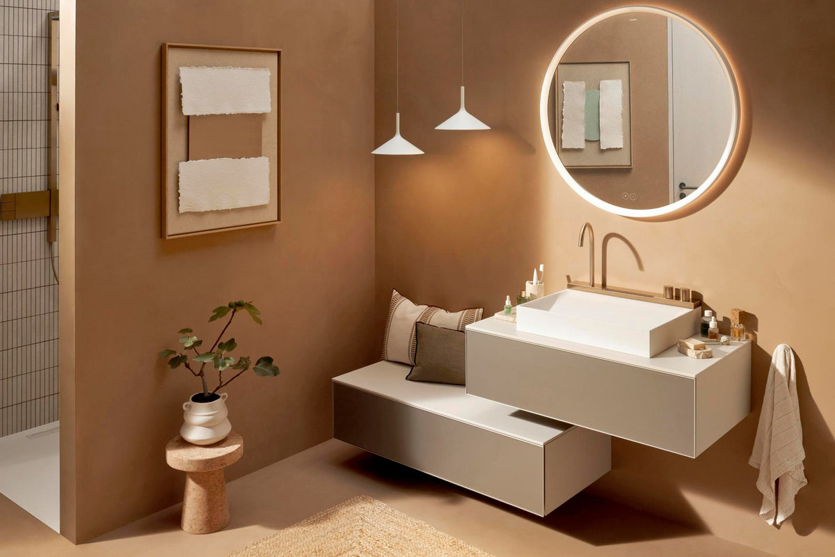 HANSGROHE Waschtischunterschrank Xevolos E 980 mm grifflos mit PushOpen und SoftClose