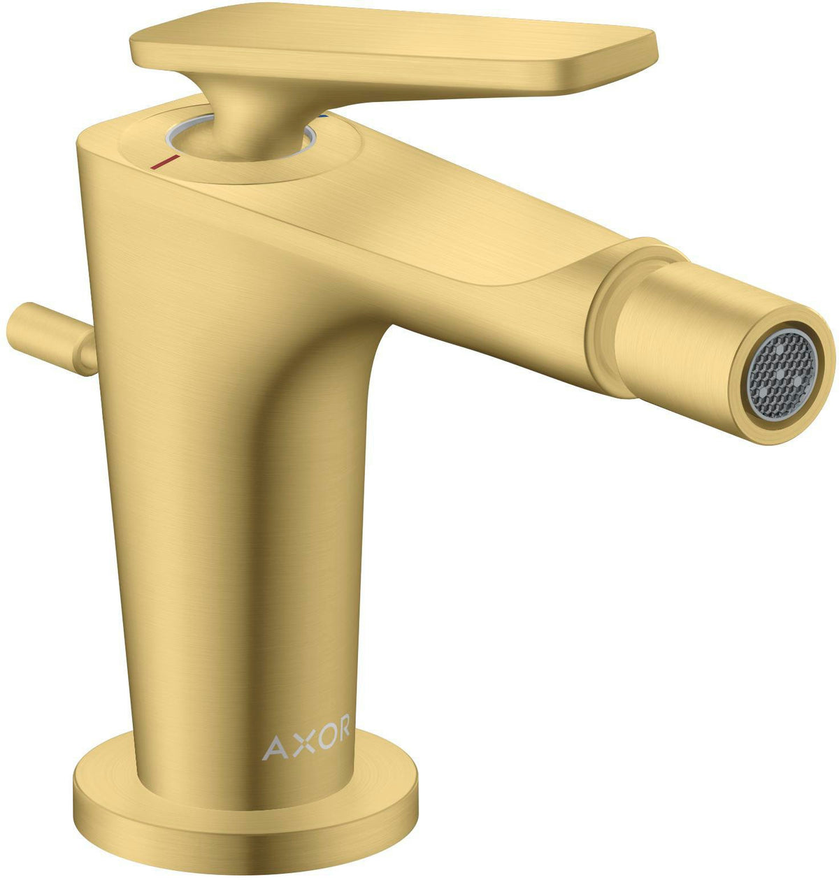 AXOR Citterio C Einhebel-Bidetmischer mit Zugstangen-Ablaufgarnitur, Ausladung 113 mm, chrom