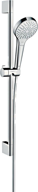 HANSGROHE Croma Select S Multi Brauseset mit Unica Croma Stange 650 mm weiß/chrom
