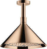 AXOR Kopfbrause 240 2jet von Hansgrohe – Chrom, Deckenmontage, Rain & RainAir
