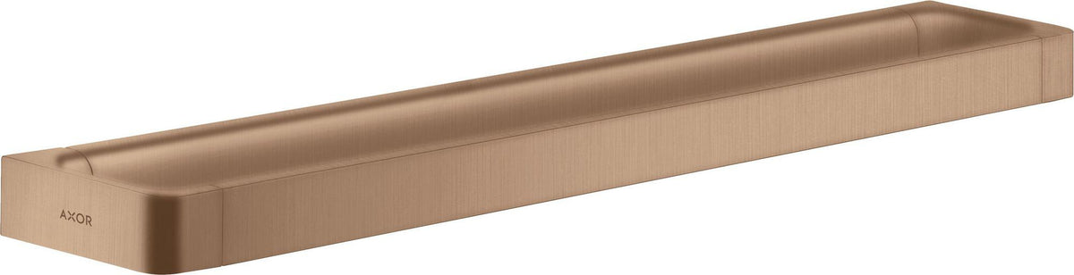 AXOR Universal Badetuchhalter 600 mm Wandmontage in Brushed Brass – Hochwertige Messing-Optik