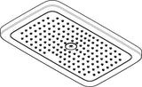 HANSGROHE Kopfbrause Croma E 280 1jet chrom – rechteckig, RainAir, wand- & deckenmontierbar