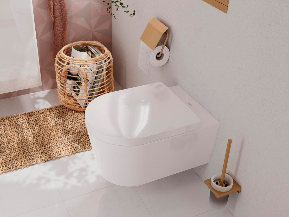 HANSGROHE EluPura S Wand-WC Set weiß mit HygienEffect und SoftClose