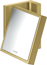 AXOR Universal Rasierspiegel polished nickel – neigbar, 1-fach/1,7-fach Vergrößerung