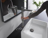HANSGROHE Talis E Einhebel-Waschtischmischer 240 mit Zugstangen-Ablaufgarnitur, chrom