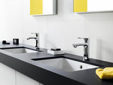 HANSGROHE Metris 110 Einhebel-Waschtischmischer chrom mit ComfortZone und Ablaufgarnitur