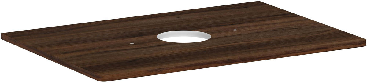 HANSGROHE Xelu Q Konsole 780 mm weiß hochglanz mit mittigem Ausschnitt