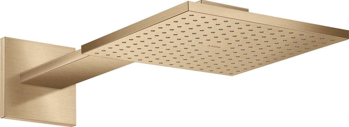 AXOR Kopfbrause 250/250 1jet Chrom mit Brausearm – PowderRain Strahl für Wandmontage