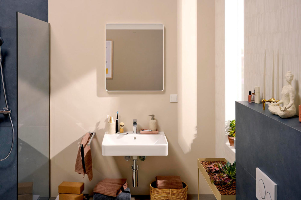 Hansgrohe Flowstar Schuber für Eckventil – Chrom, Aufbauteil mit G 3/8 Abgang