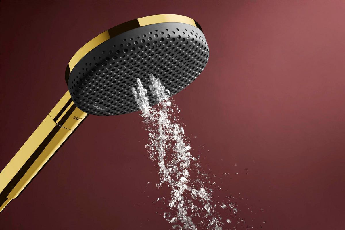 HANSGROHE Raindance Alive Select S Brausehalterset 125 mm 3jet EcoSmart mit Textilschlauch 1600 mm
