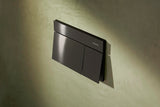 Hansgrohe iFrame Element E Betätigungsplatte mit 2-Mengen-Spülung, Metall, gebürstet
