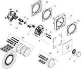 HANSGROHE Ecostat Comfort E Thermostat Unterputz Fertigset für 1 Verbraucher – Temperatur- und Volumensteuerung