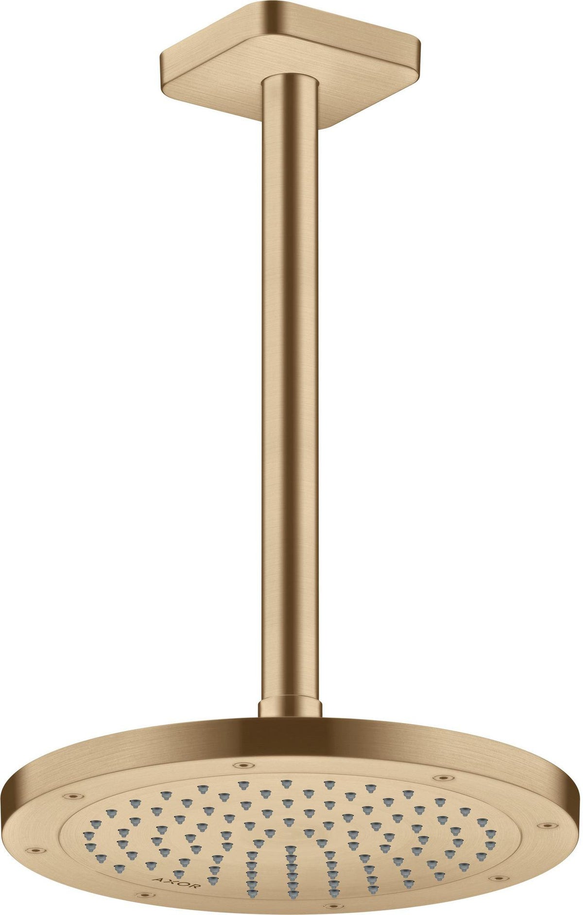 AXOR Kopfbrause 245 1jet EcoSmart Chrom – 245 mm Rain Strahl für Wand- und Deckenmontage