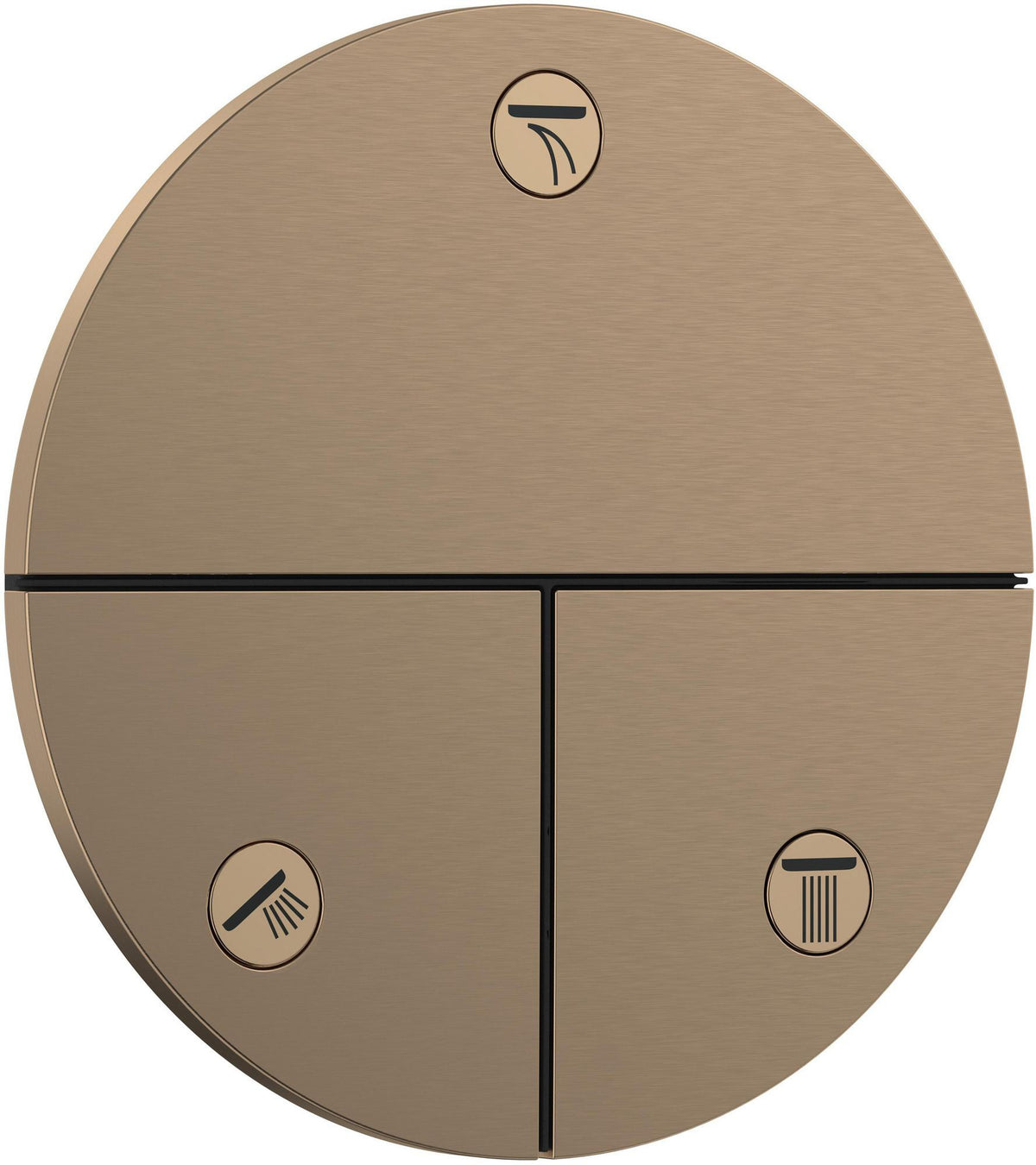 HANSGROHE ShowerSelect Comfort S Absperrventil Unterputz Chrom für 3 Verbraucher