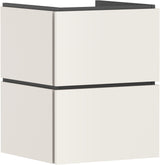 HANSGROHE Xilesa E Waschtischunterschrank 480 mm mit 2 Schubkästen und PushOpen
