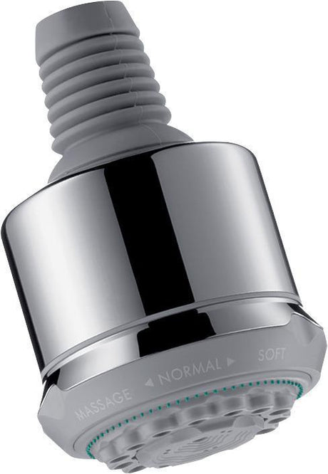 HANSGROHE Kopfbrause CLUBMASTER 3jet DN 15 chrom – 3 Strahlarten, verstellbarer Kopf