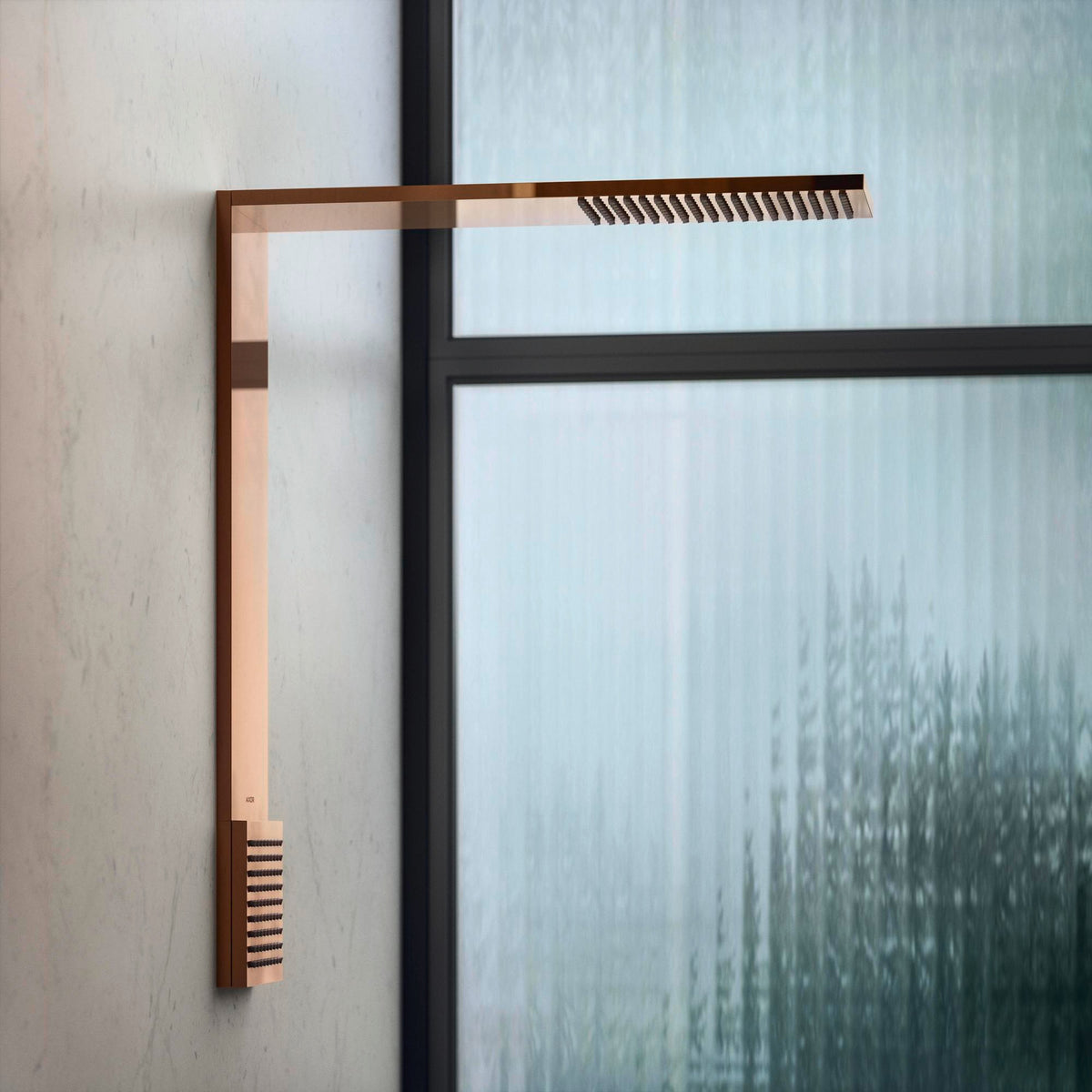 AXOR ShowerComposition 110/220 Brausemodul mit Kopf- und Schulterbrause, 1 Jet, Chrom