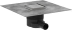 Edelstahl gebürstet / 0,58 l/s / 110mm