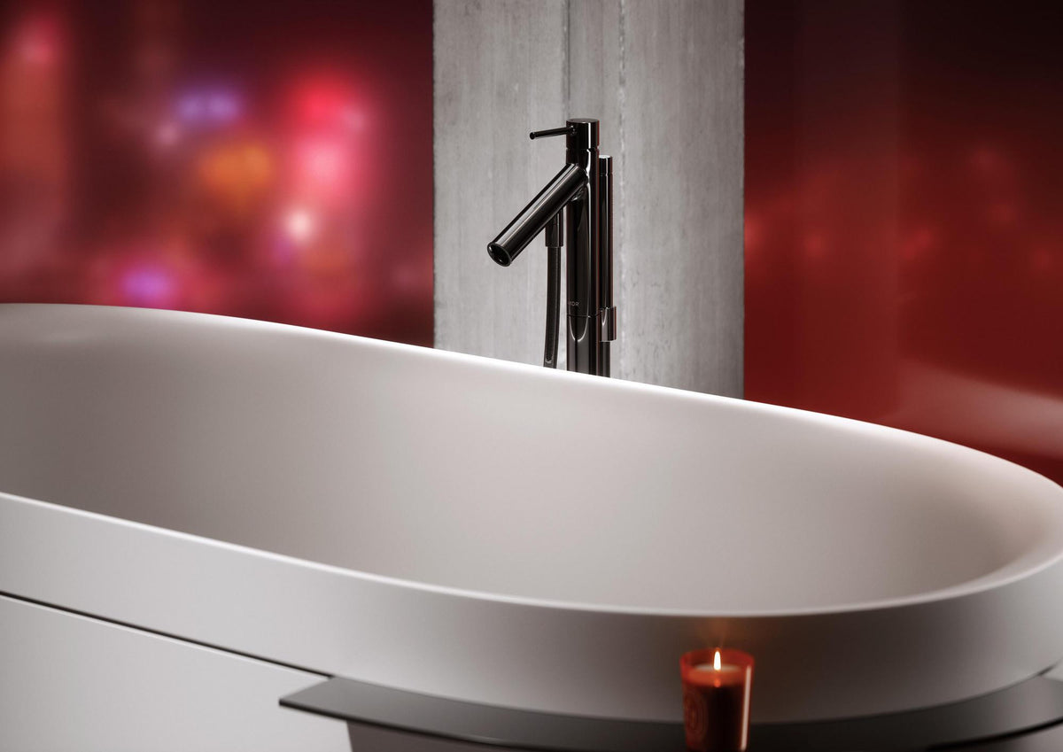 AXOR Suite Ablage polished nickel – Metall-Ablage mit verdeckter Befestigung, 20 kg Belastbarkeit