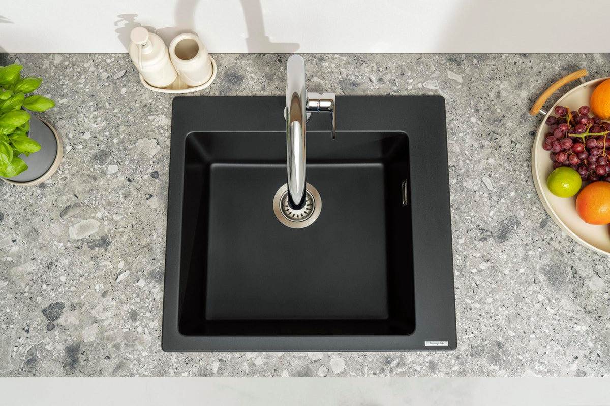 HANSGROHE HG EHM-Spültischmischer VERNIS Blend 260 M35, 1jet chrom – ComfortZone 210, schwenkbar