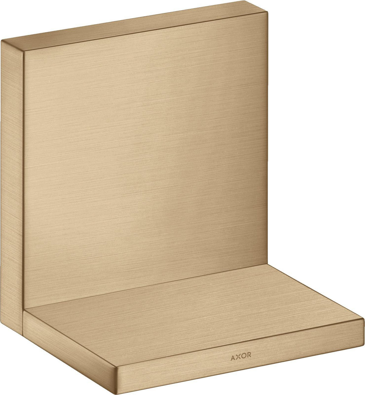 AXOR STARCK SHOWERCOLLECTION UP Ablage 12x12 cm verchromt – Metall, verdeckte Befestigung
