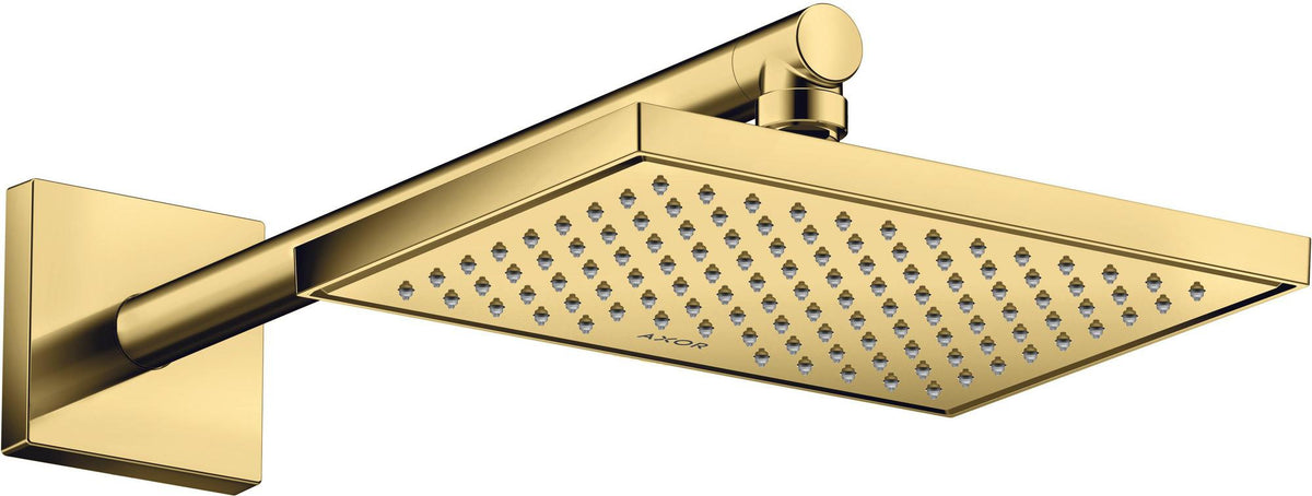 AXOR Kopfbrause 245 x 185 mm, 1 Jet, Chrom – Rain-Strahl für Wand- und Deckenmontage