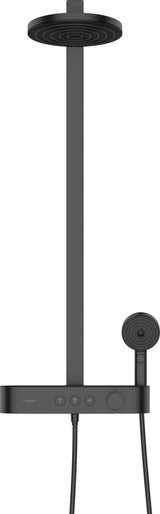 HANSGROHE Showerpipe Pulsify 260 2jet mit Brausethermostat – Chrom, PowderRain & CoolContact