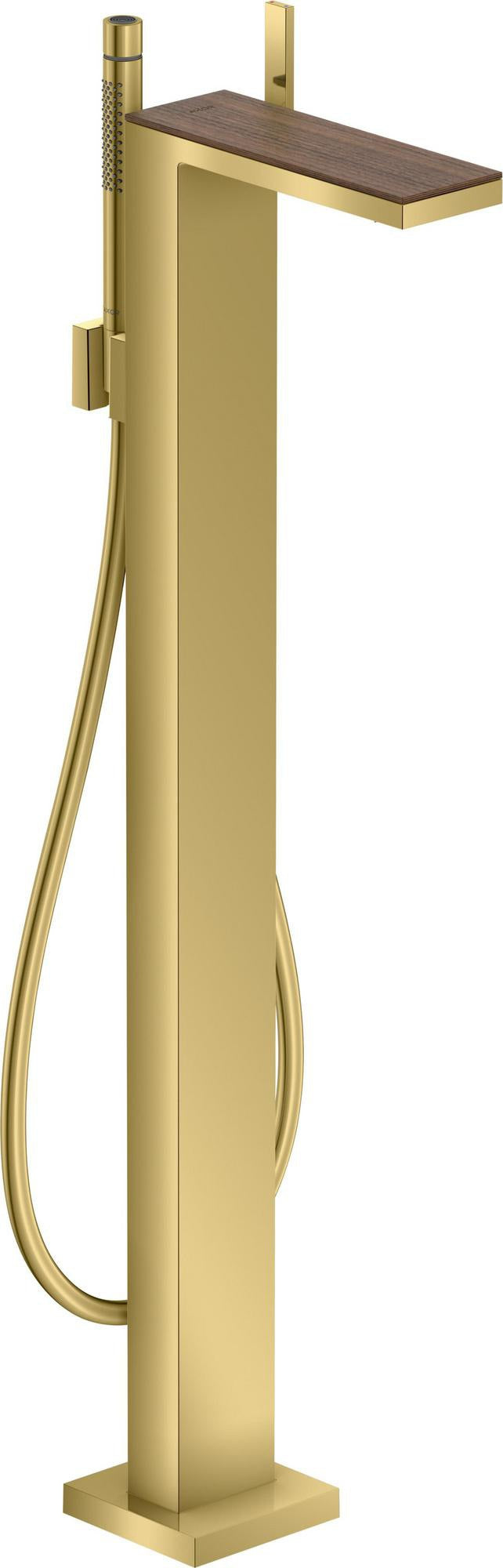 AXOR MYEDITION Einhebel-Wannenmischer bodenstehend ohne Platte polished gold optic von Hansgrohe