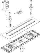 AXOR ShowerHeaven 1200/300 4jet Kopfbrause mit LED-Licht – Chrom