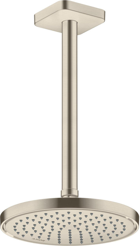 AXOR Kopfbrause 220 1jet EcoSmart Chrom – Rain-Duschkopf mit Antikalk, 220 mm, für Wand- und Deckenmontage