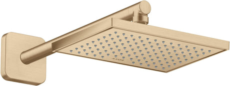 AXOR Kopfbrause 245 x 185 mm 1 Jet EcoSmart Chrom – Rain-Duschkopf für Wand- und Deckenmontage