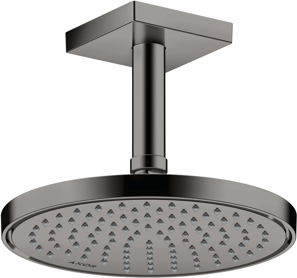 AXOR Kopfbrause 220 1jet EcoSmart Chrom – 220 mm Rain-Duschkopf für Wand- und Deckenmontage