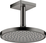 AXOR Kopfbrause 220 1jet EcoSmart Chrom – 220 mm Rain-Duschkopf für Wand- und Deckenmontage