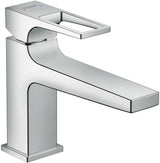 HANSGROHE Metropol 100 Einhebel-Waschtischmischer DN 15 mit Push-Open Ablaufgarnitur, chrom